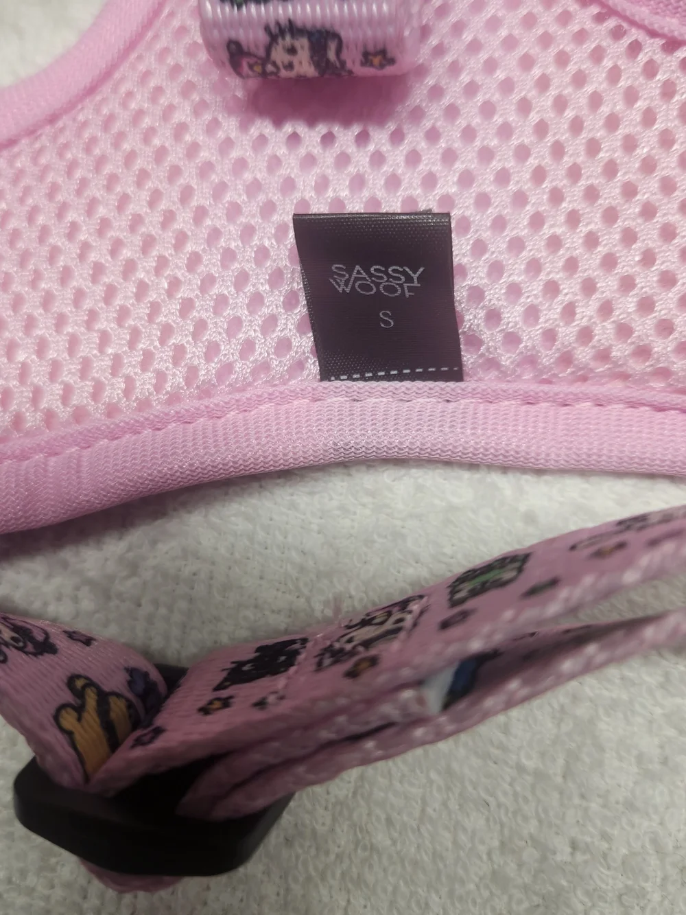 Hello Kitty Pink Dog Harness Size S